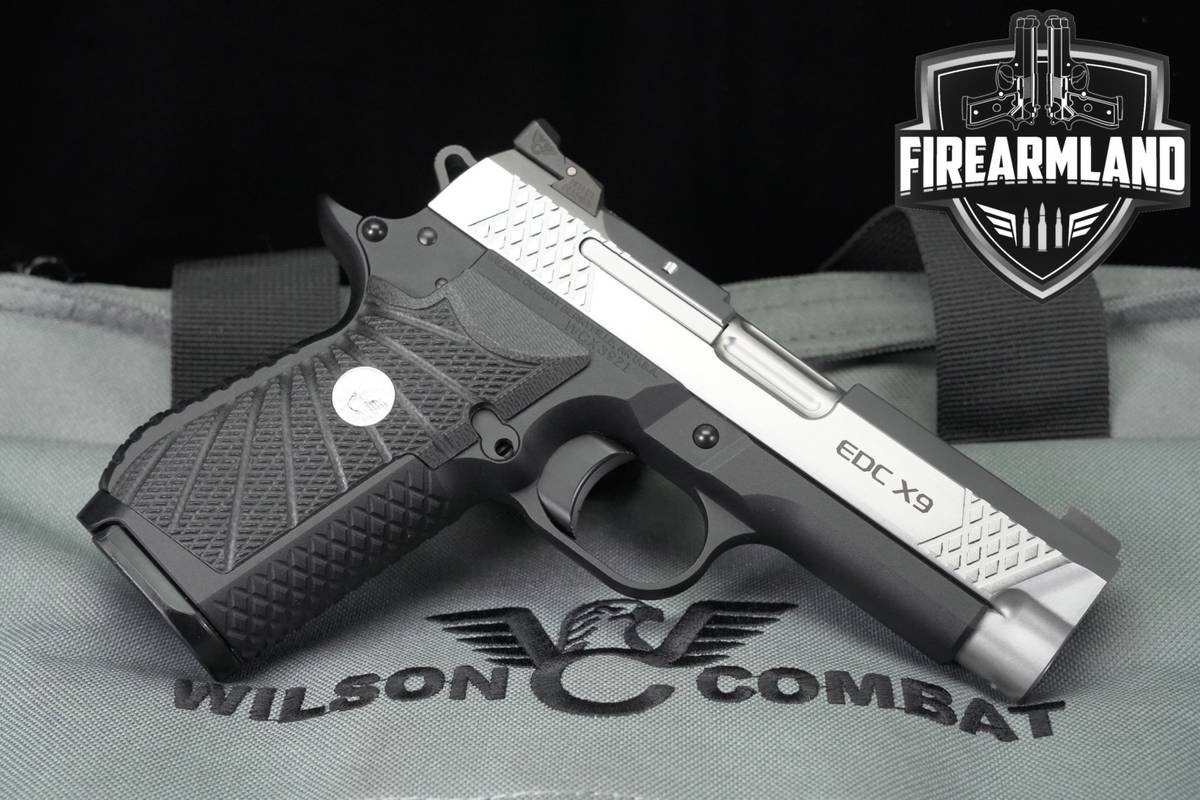 Wilson Combat EDC X9 9mm 4" 1911-2011 +2 MAGS & ORIG CASE