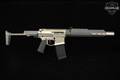 Q Honey Badger SBR .300 AAC Blackout (7.62x35mm) Champagne & Gray in Excellent Condition Image 3
