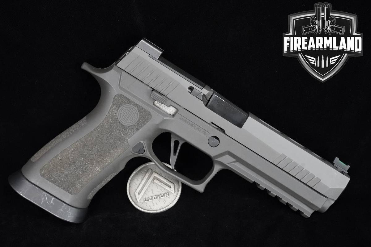 Sig Sauer P320 X5 Legion 9mm 5" Legion Gray Sig-Sauer P320 P320-X ORIG CASE