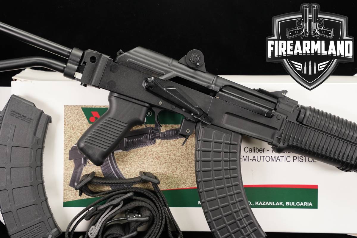 Arsenal SAM7K 7.62x39 8.5" SAM7-K AK AKM +2 MAGS & ORIG BOX