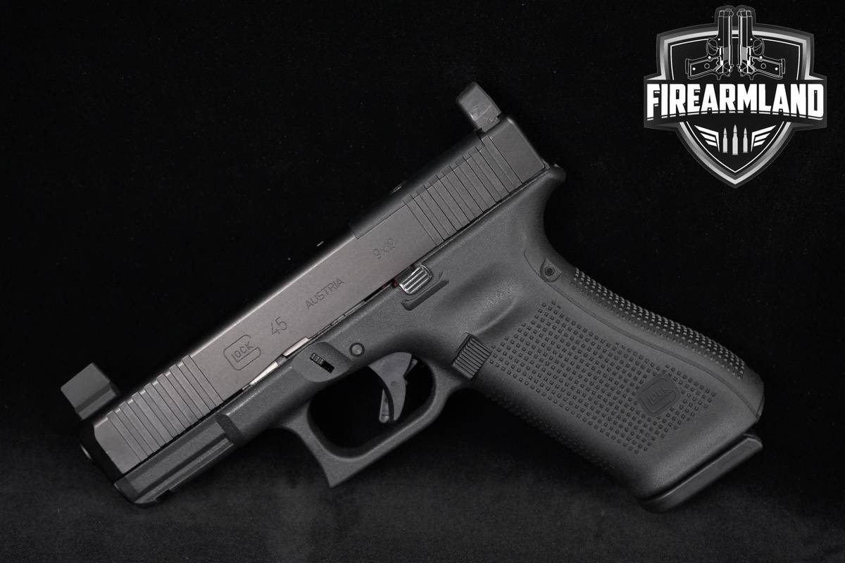 Glock 45 Gen5 MOS 9mm 4.02" G45 Gen 5 Pistol +3 MAGS, ORIG CASE & HOLSTER