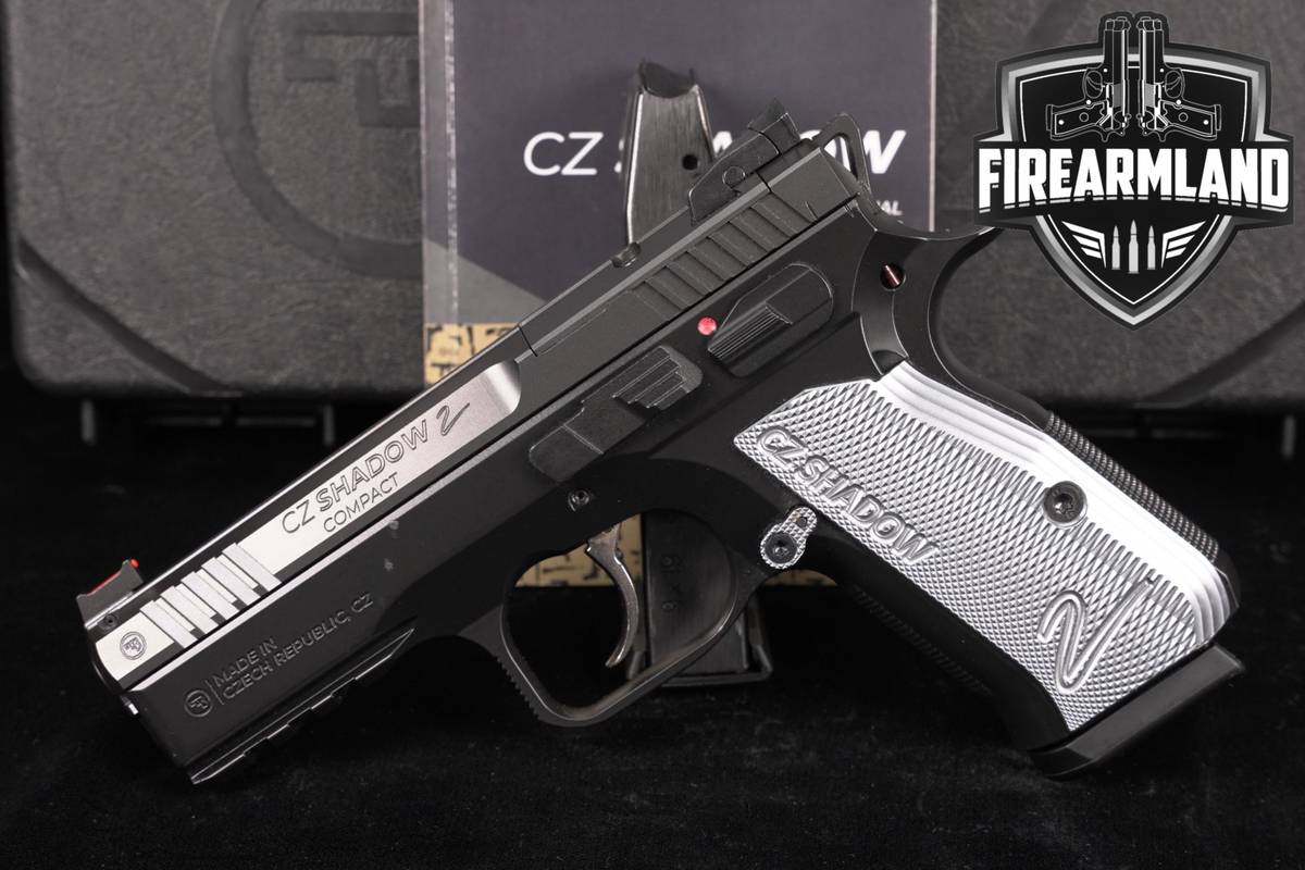 CZ Shadow 2 Compact Optics-Ready 9mm Shadow2 4" +TWO MAGS & ORIG CASE