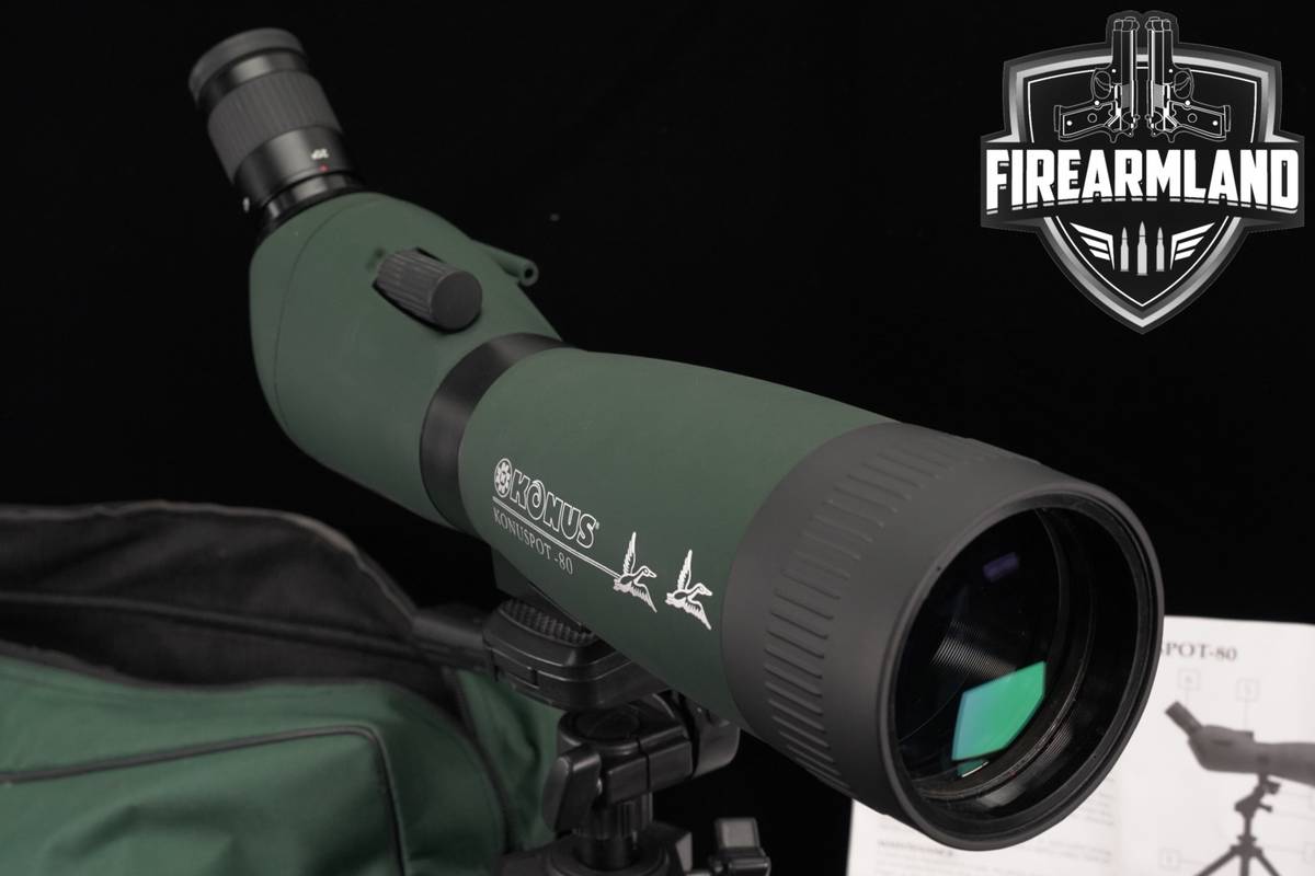 KONUS KonuSpot-80 20-60x Magnification Spotting Scope Spot +ORIG CASE