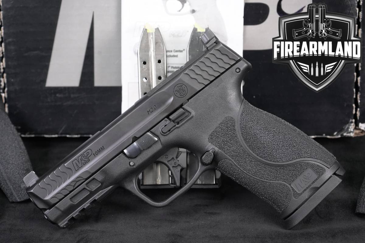 Smith & Wesson M&P10MM M2.0 S&W M&P 10mm Optics-Ready M&P10 4" 3MAGS