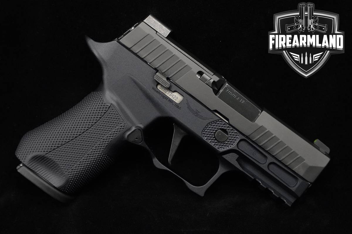 Sig Sauer P320 X Compact 9mm 3.9" Sig-Sauer P320 P-320 +ORIG CASE & HOLSTER