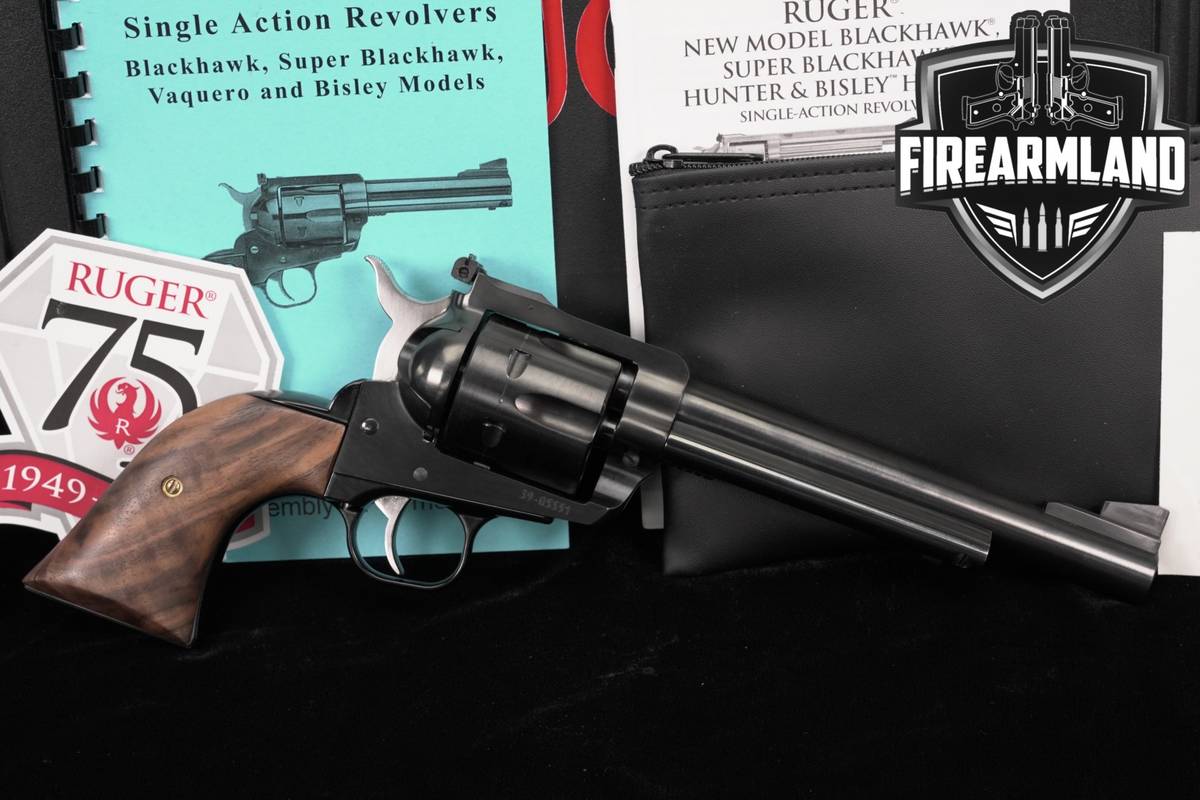 Ruger New Model Blackhawk 357 Magnum 6.5 Blued +ORIG CASE