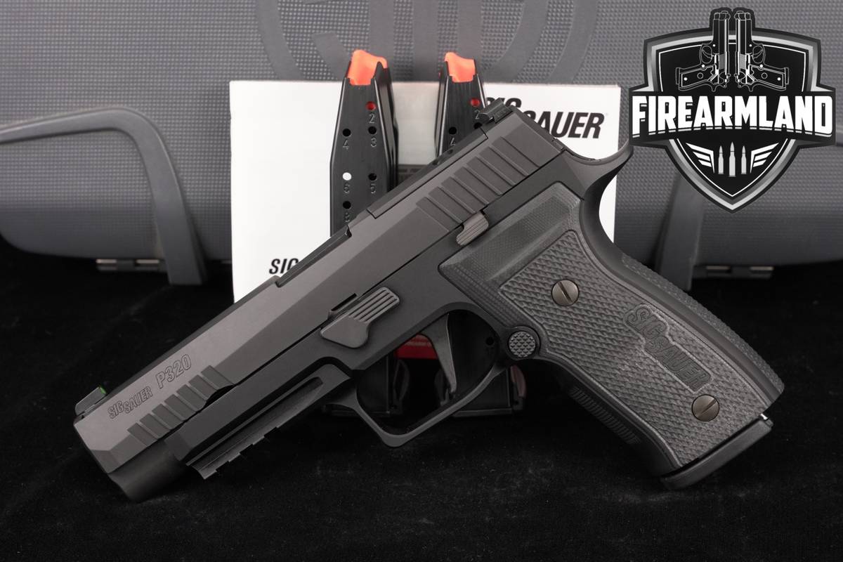 Sig Sauer P320 AXG Full-Size R2 First Responder 9mm P 320 +3 MAGS, OG CASE