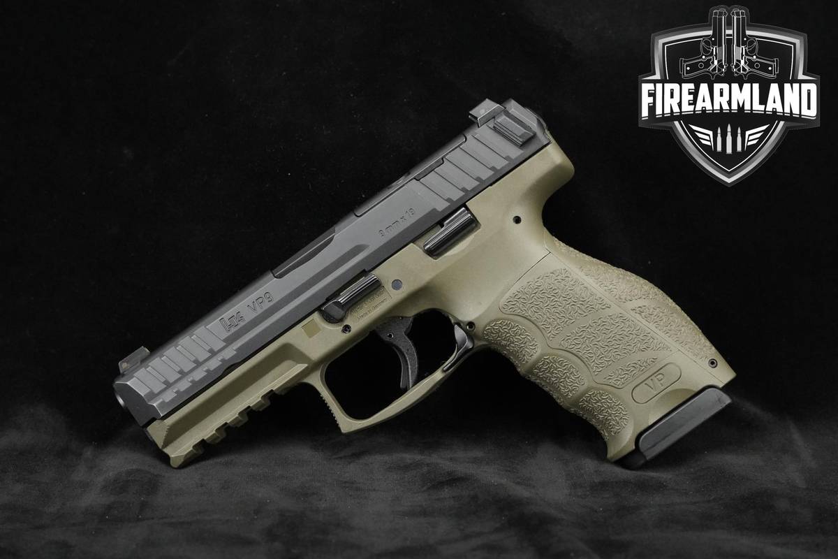 Heckler & Koch (H&K-HK) VP9 OR 9mm 4.1" Two-Tone H&K-HK-VP9 OR HK VP9 2MAGS