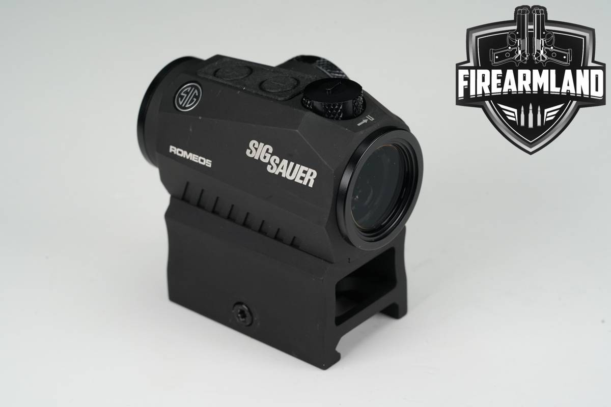 Sig Sauer Romeo5 1x20mm 2 MOA Red Dot Sight SOR52001 R5