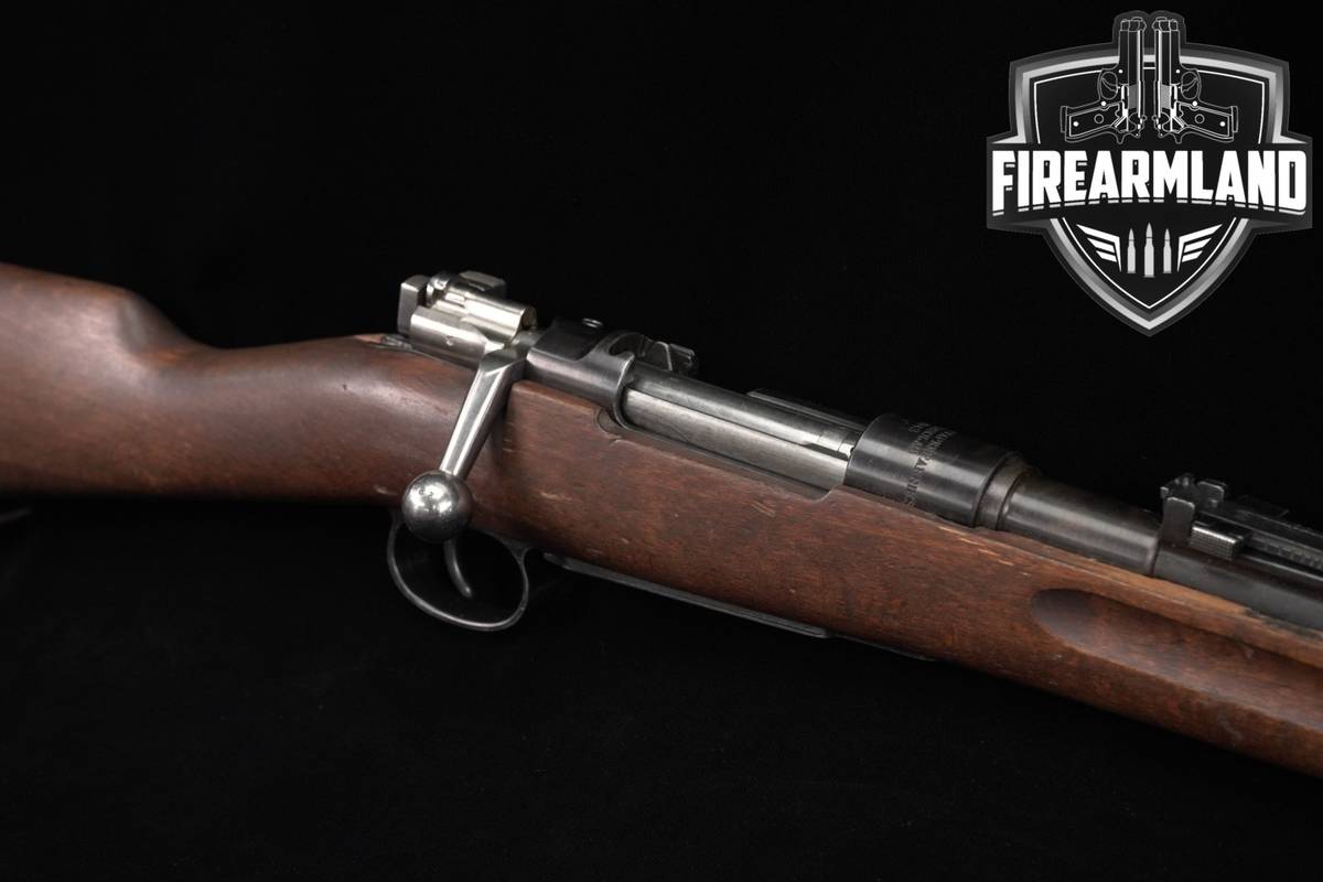 1943 Husqvarna M/38 6.5x55 Swedish Mauser Blued & Hardwood WWII-era M38
