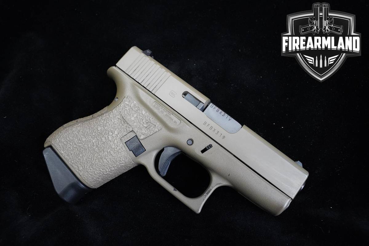 Glock 43 FDE 9mm 3.4" FDE Glock G43 +3 MAGS & HOLSTER