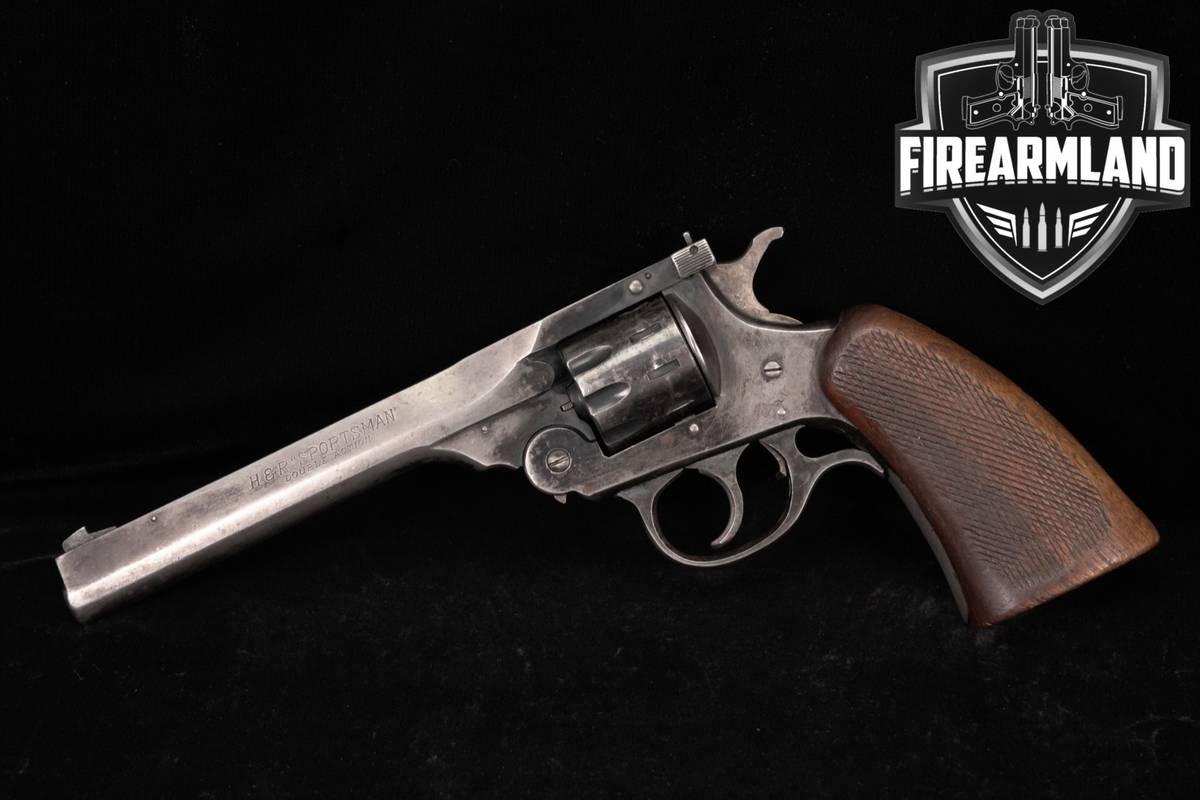 1940 Harrington & Richardson Sportsman Double Action 22LR H&R 6" Blued