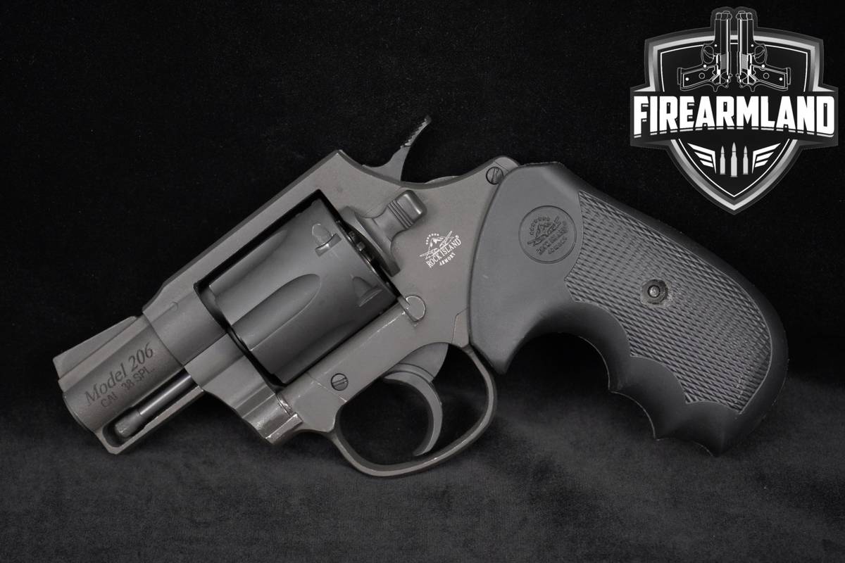 Rock Island Armory M206 RIA 38 Special 2" Parkerized Gray DA/SA