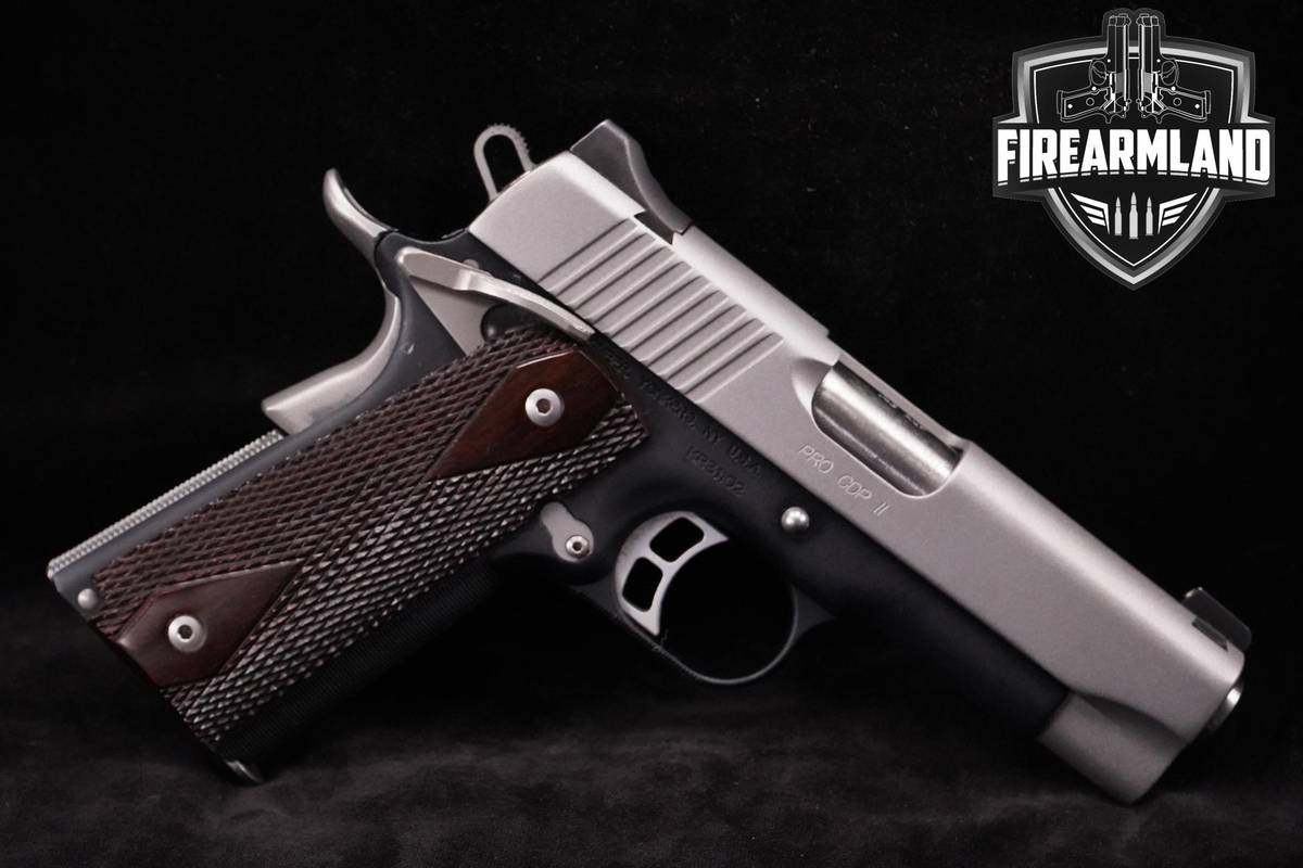 Kimber Pro CDP II Custom Shop 45 ACP 1911 4.0" Two-Tone +5 MAGS & ORIG CASE