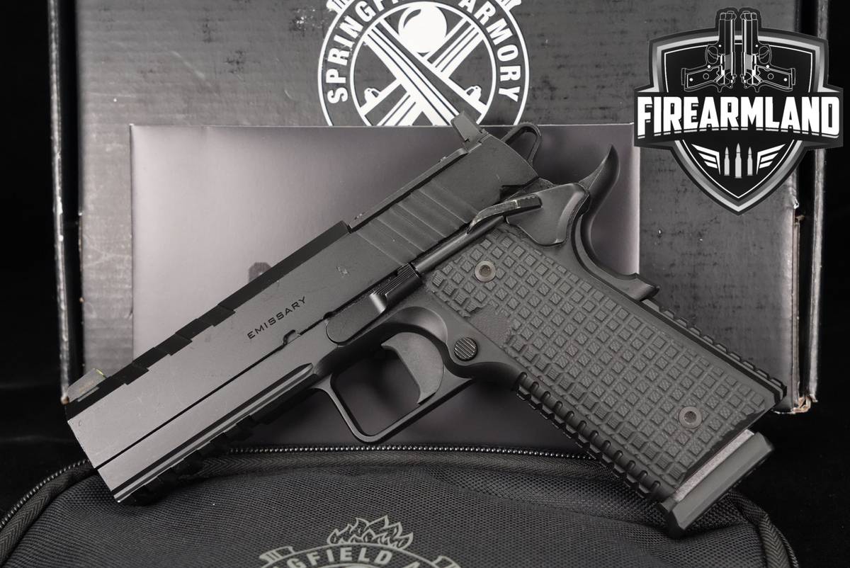 Springfield Armory 1911 Emissary AOS 9mm 4.25" Commander +ORIG BOX