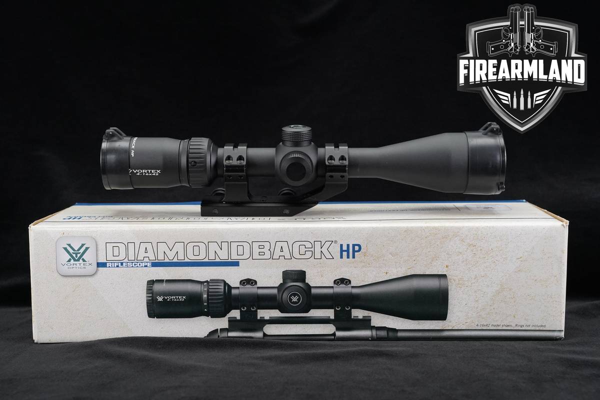 Vortex Optics Diamondback HP 4-16x42 Dead-Hold BDC MOA SFP Reticle +OG BOX