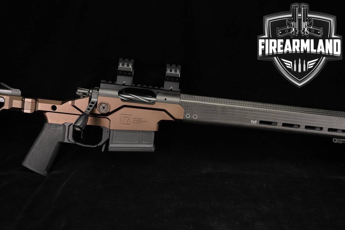 Christensen Arms Modern Precision Rifle 6mm CM Bronze CF-HANDGUARD +BIPOD
