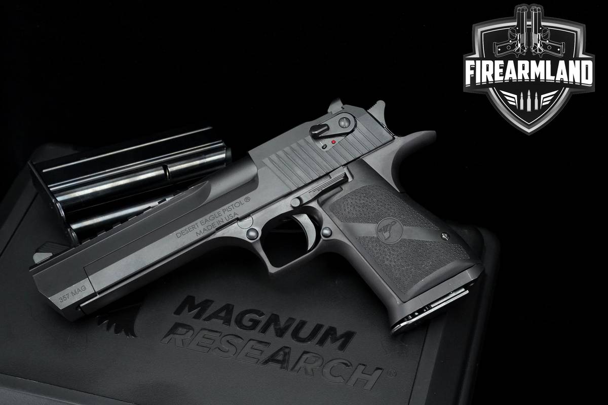 Magnum Research Desert Eagle Mark XIX 357 Mag 6" Pistol +3 MAGS & ORIG CASE