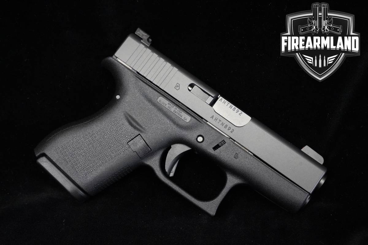 Glock 42 380 ACP 3.25" Glock G42 .380 +ORIG CASE