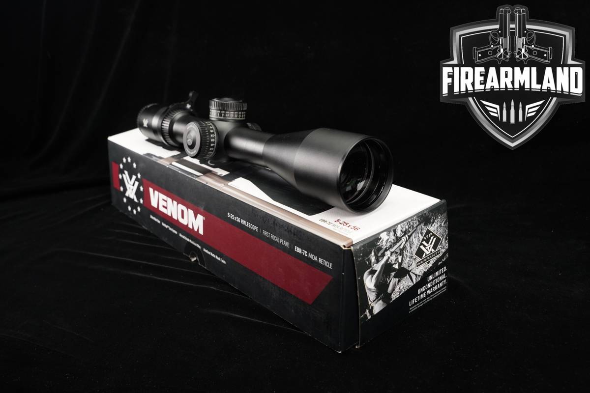 Vortex Optics Venom 5-25x56 FFP MOA EBR-7C Parallax Adjustment Scope