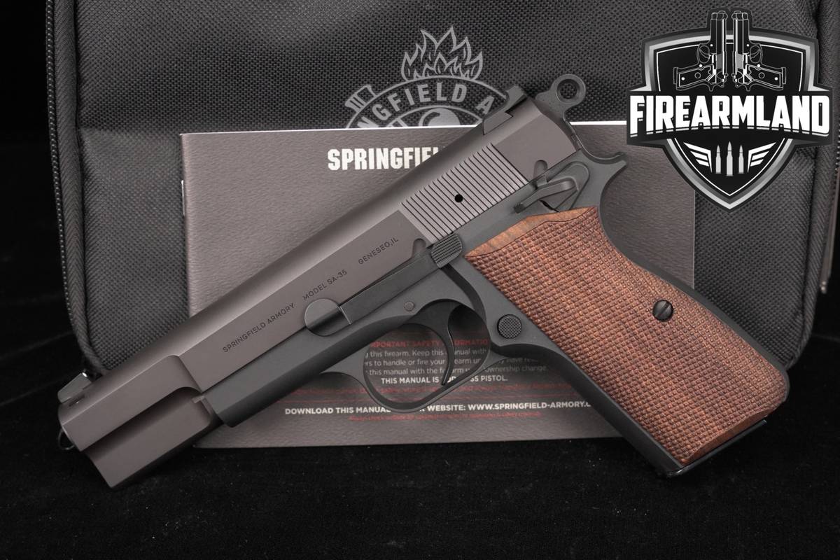 Springfield Armory SA-35 9mm 4.7" Blued SA35 Hi Power +ORIG BOX