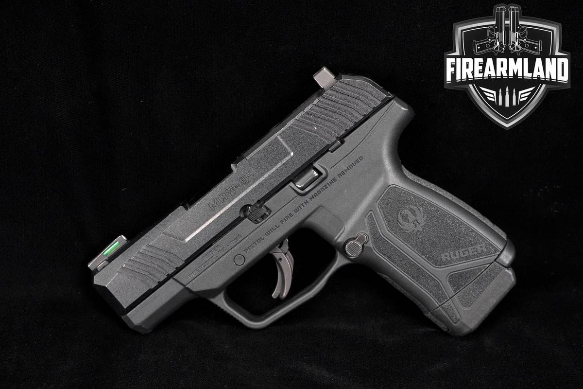 Ruger MAX-9 Pro Optics-Ready 9mm 3.2" MAX9 +2 MAGS & HOLSTER