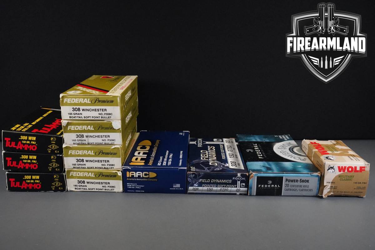 308 Win Ammo 308-Win Ammunition 220 ROUNDS