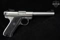 1990 Sturm Ruger Mark II Target .22 LR Stainless Steel in Good Condition Image 3