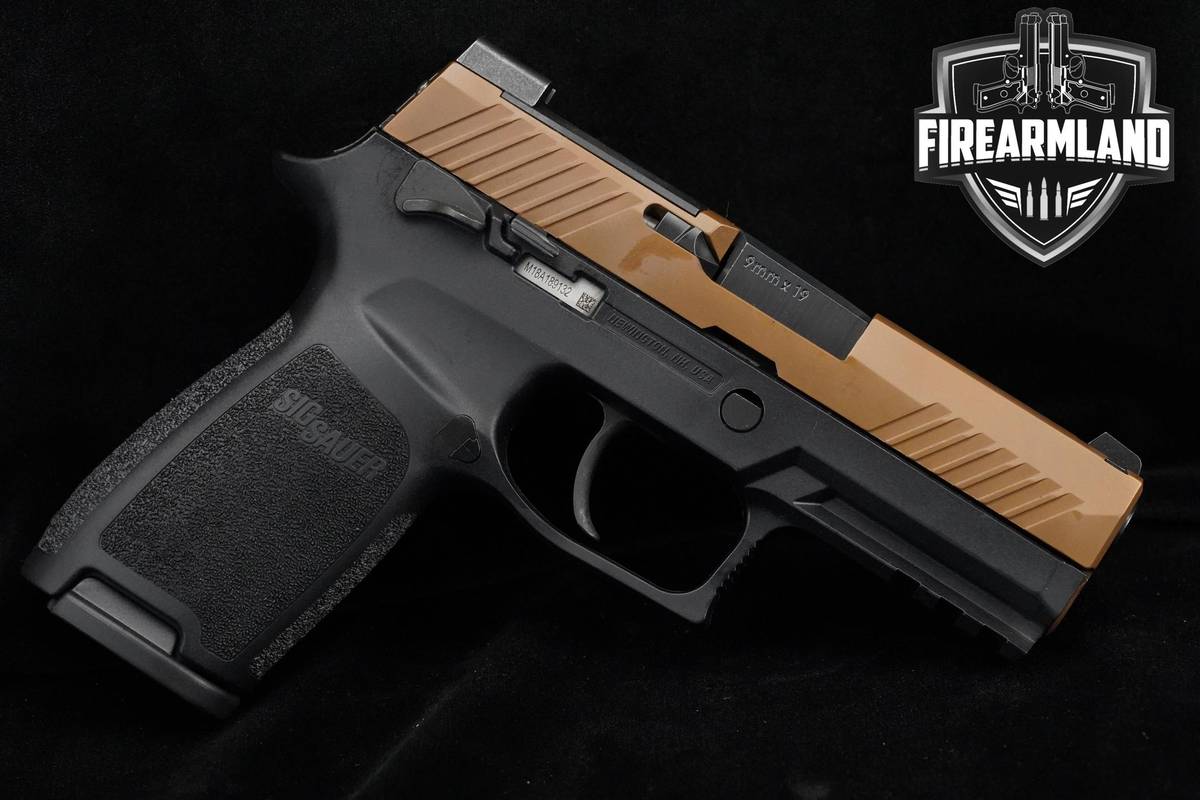 Sig Sauer P320 M18 Snakebite 9mm Sig-Sauer P320 4 MAGS, ORIG CASE & HOLSTER