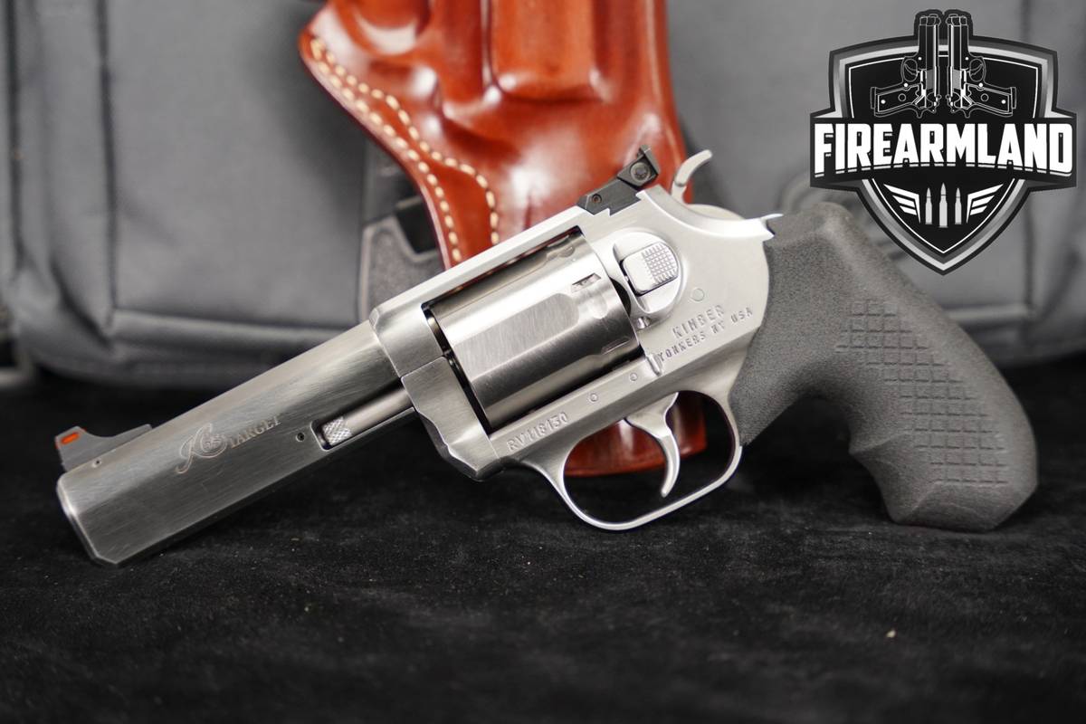Kimber K6s DASA Target 357 Magnum 4" Brushed Stainless K 6S +ORIG CASE