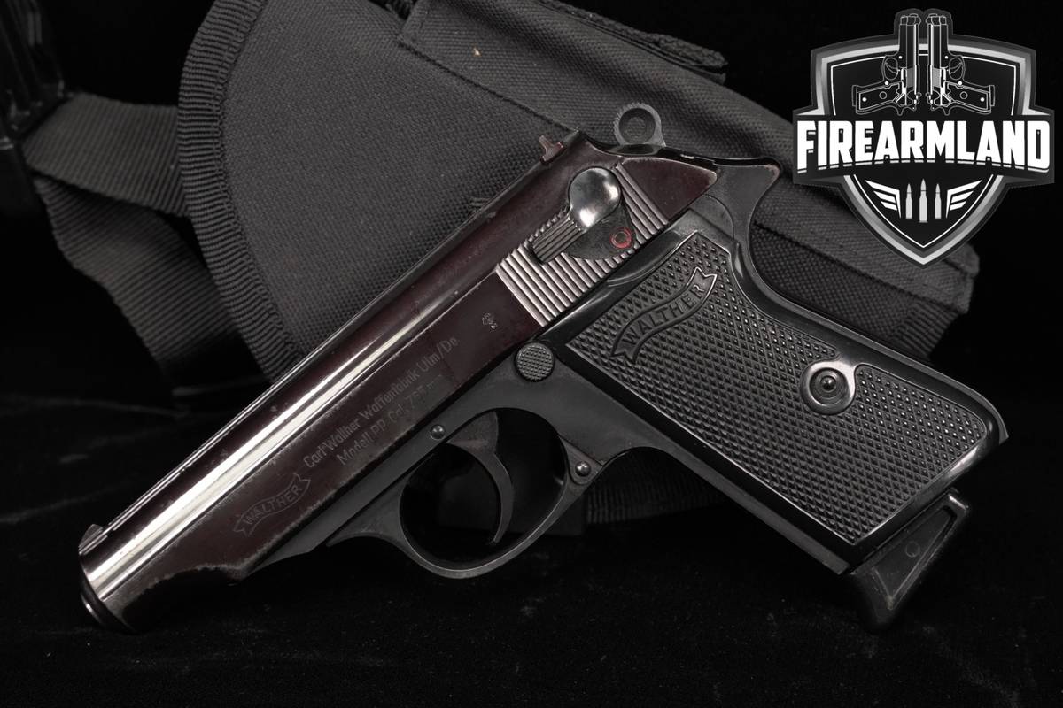 1964 Walther PP 32 ACP 3.9" Blued DA/SA WEST GERMAN