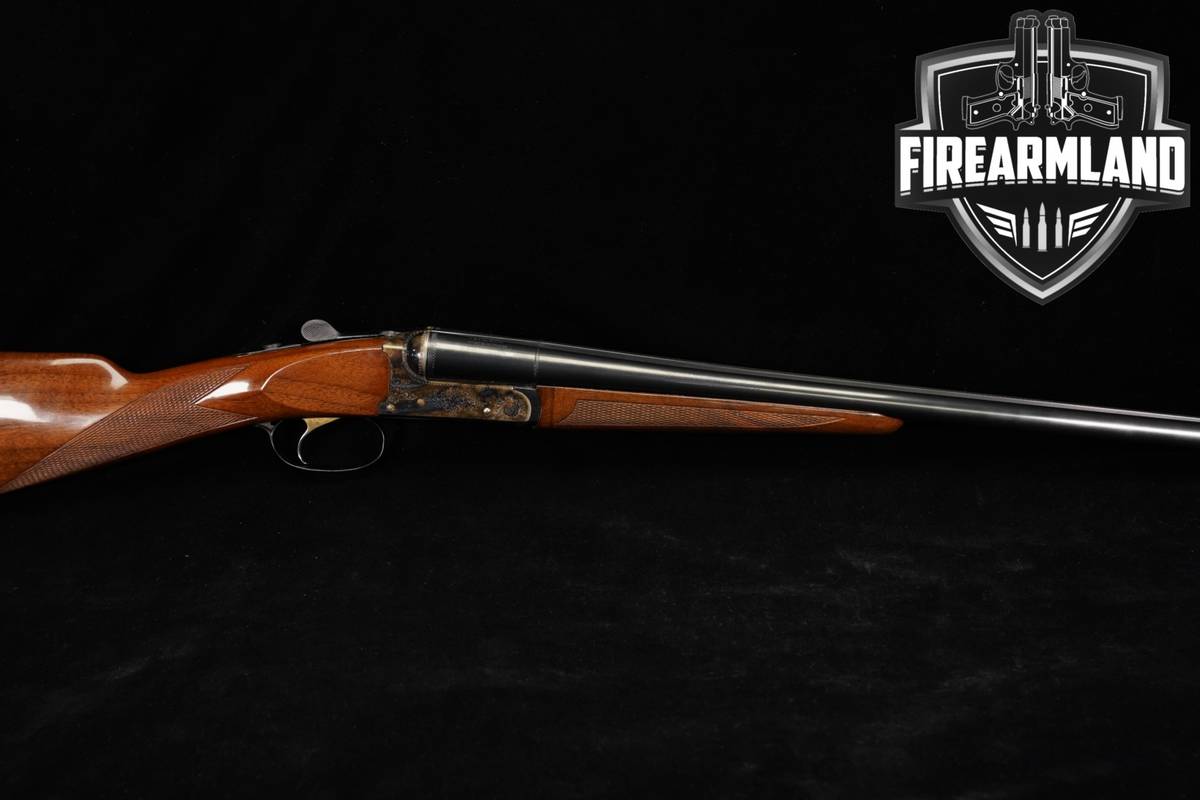 Tristar Model 411 28-Gauge 26" Color Case-Hardened & Walnut SXS ITALY