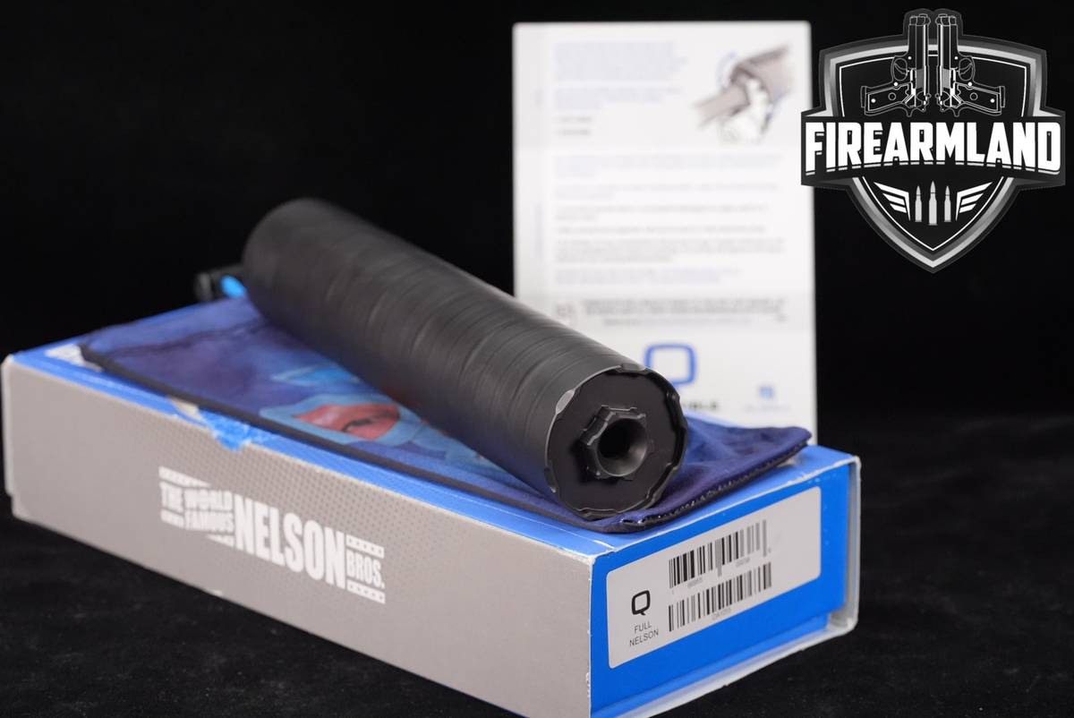 Q Full Nelson 7.62 mm 8.86" Titanium Suppressor Silencer