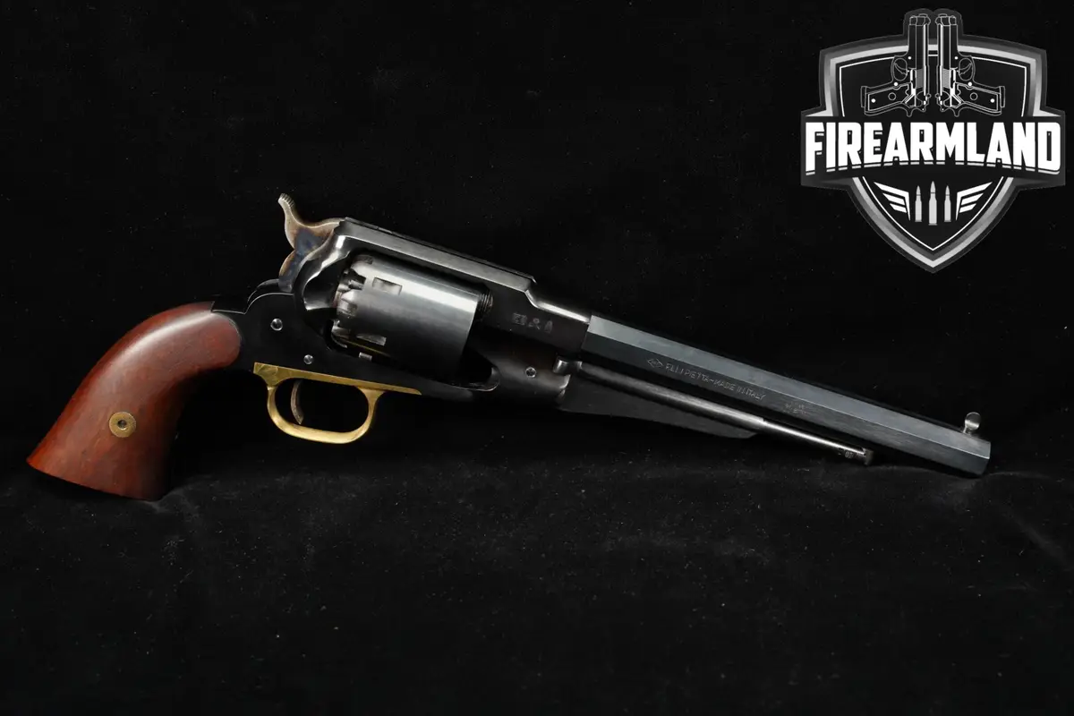 F.lli Pietta 1858 New Army 44 BPM Flli 8" Blued OCTAGON