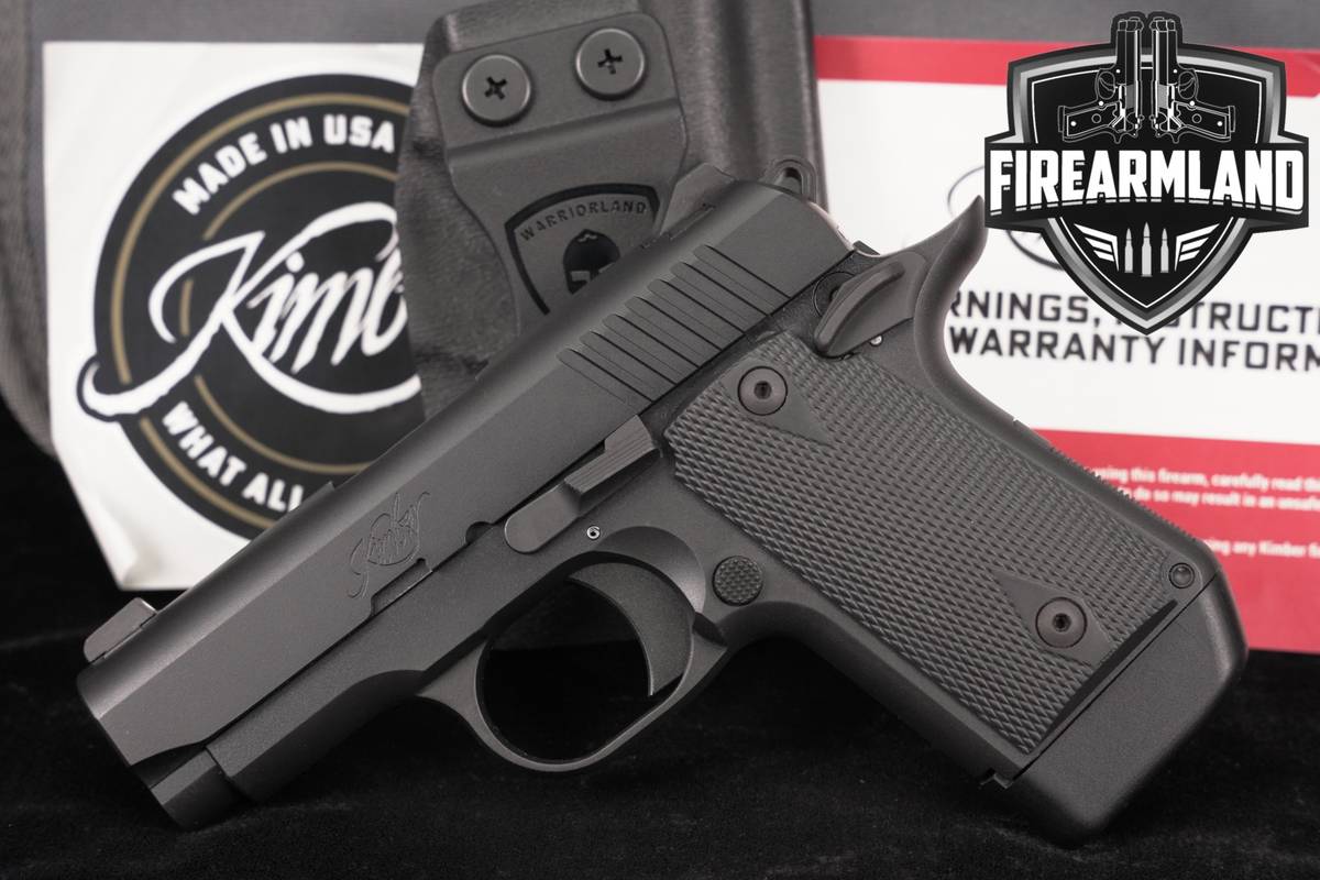 Kimber Micro 9 9mm 1911 3.1" +ORIG CASE & HOLSTER