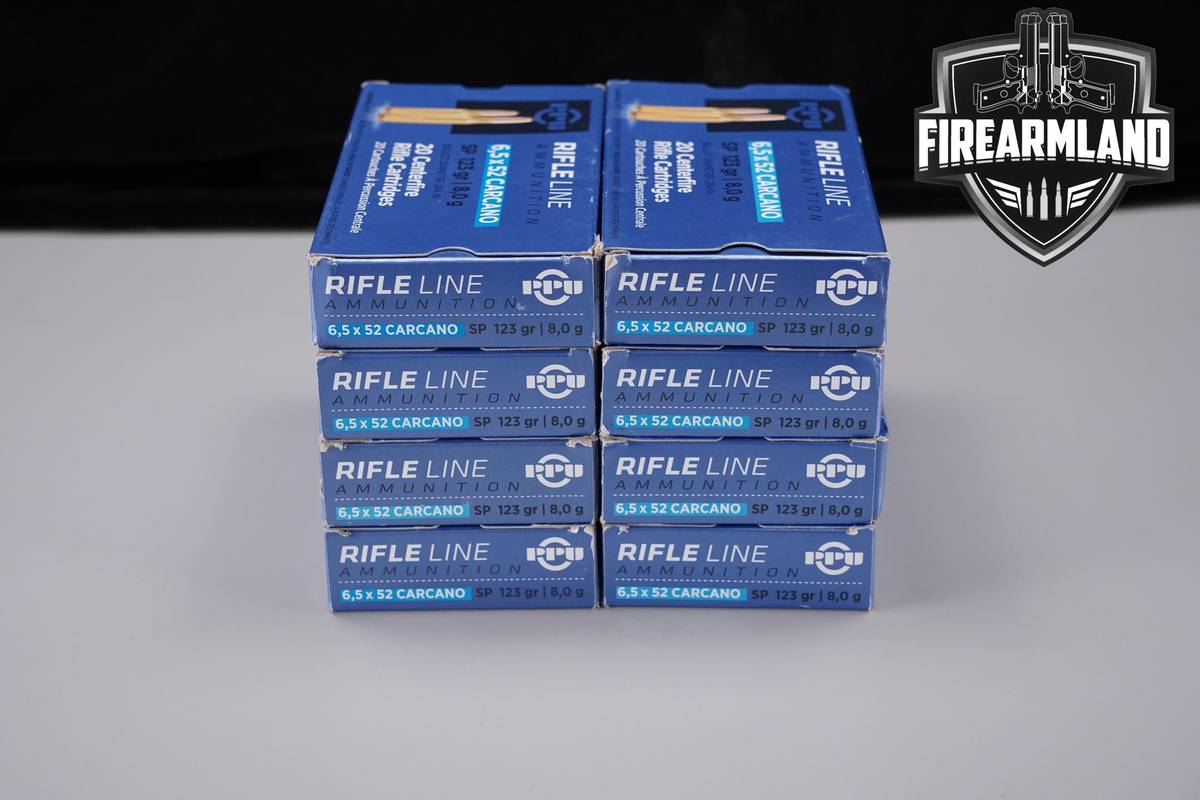 160 RDS! 6.5x55mm Ammo 6.5x55mm