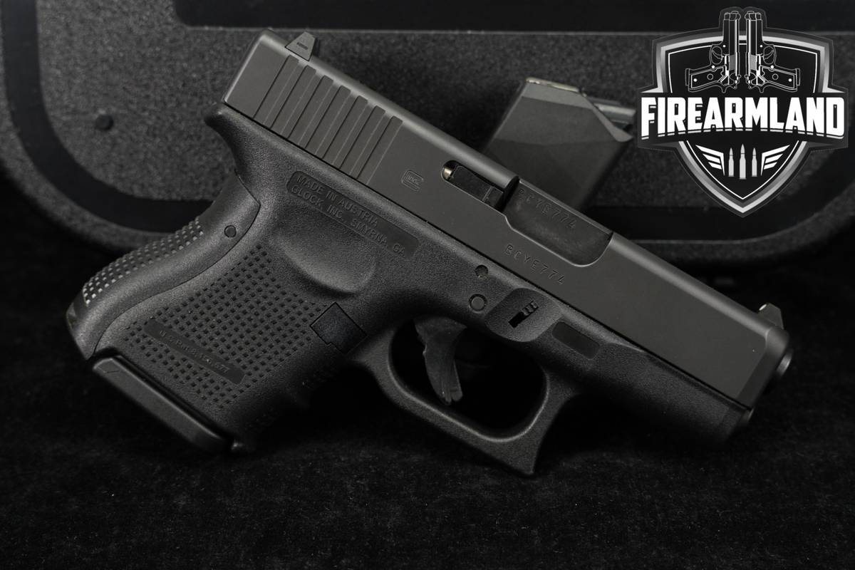 Glock 26 Gen4 G26 Gen 4 9mm 3.43 +2 MAGS & ORIG CASE