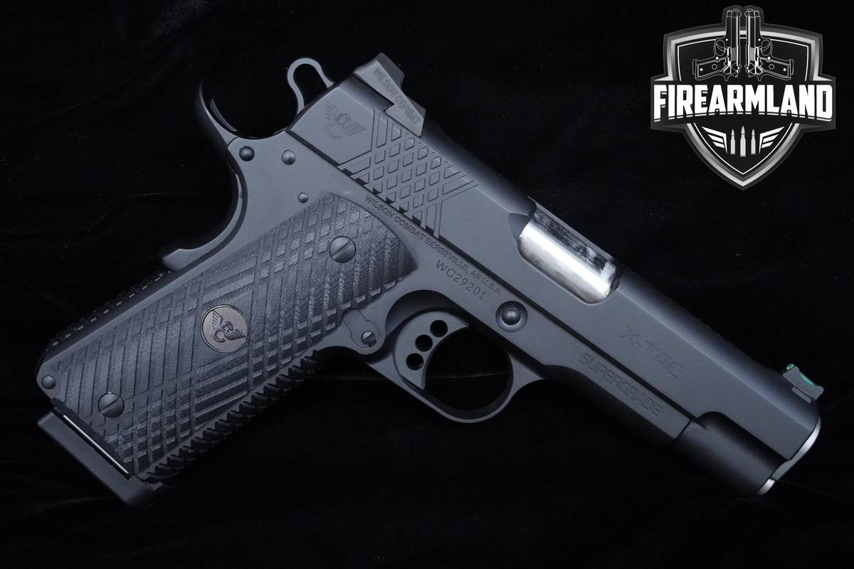 RARE Wilson Combat X-TAC Supergrade Commander 45 ACP X-TAC 1911A1 ORIG CASE