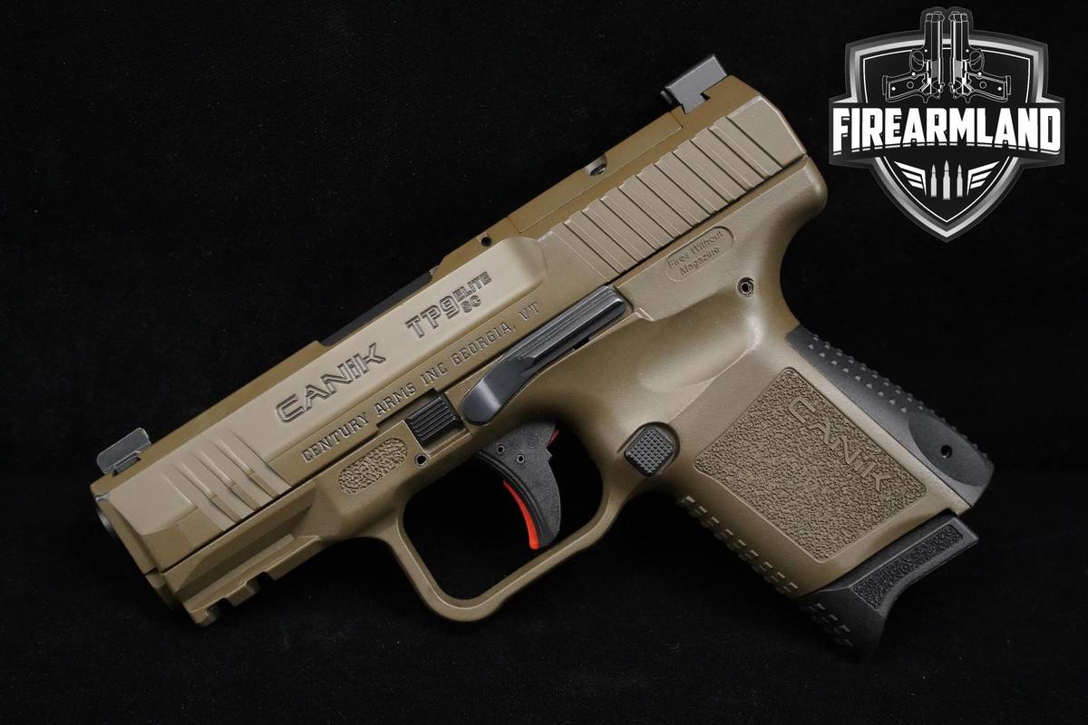 Canik TP9 Elite SC 9mm 3.5" Patriot Brown Canik-TP9 TP-9 2 MAGS & ORIG CASE