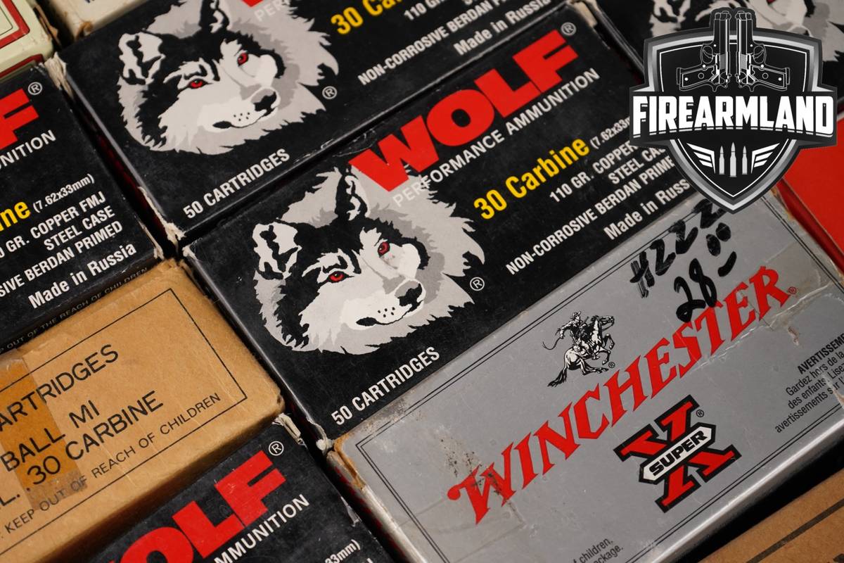 670 RDS! 30 Carbine Ammo Ammunition