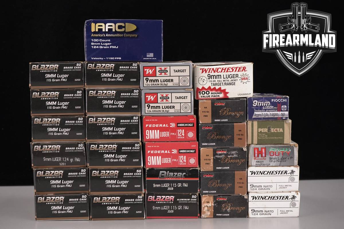 1600 RDS! 9mm Ammo 9-mm