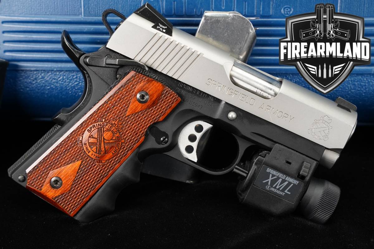 Springfield Armory 1911 Micro Compact Lightweight Operator 45 ACP +2 MAGS