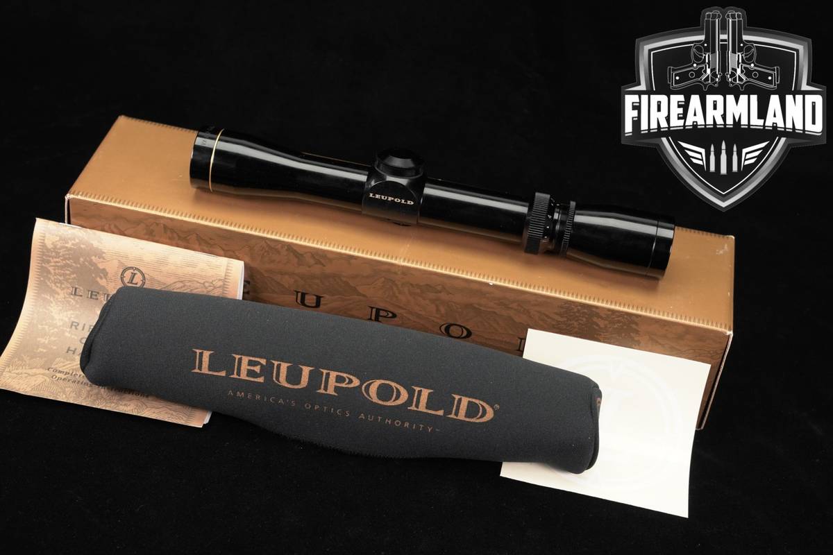 2009 Leupold VX-I 2-7X28mm Rimfire Dine Duplex Reticle SFP