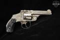 1898-1907 Smith & Wesson (S&W) .38 Safety Hammerless Fourth Model .38 S&W Nickel in Fair Condition Image 4