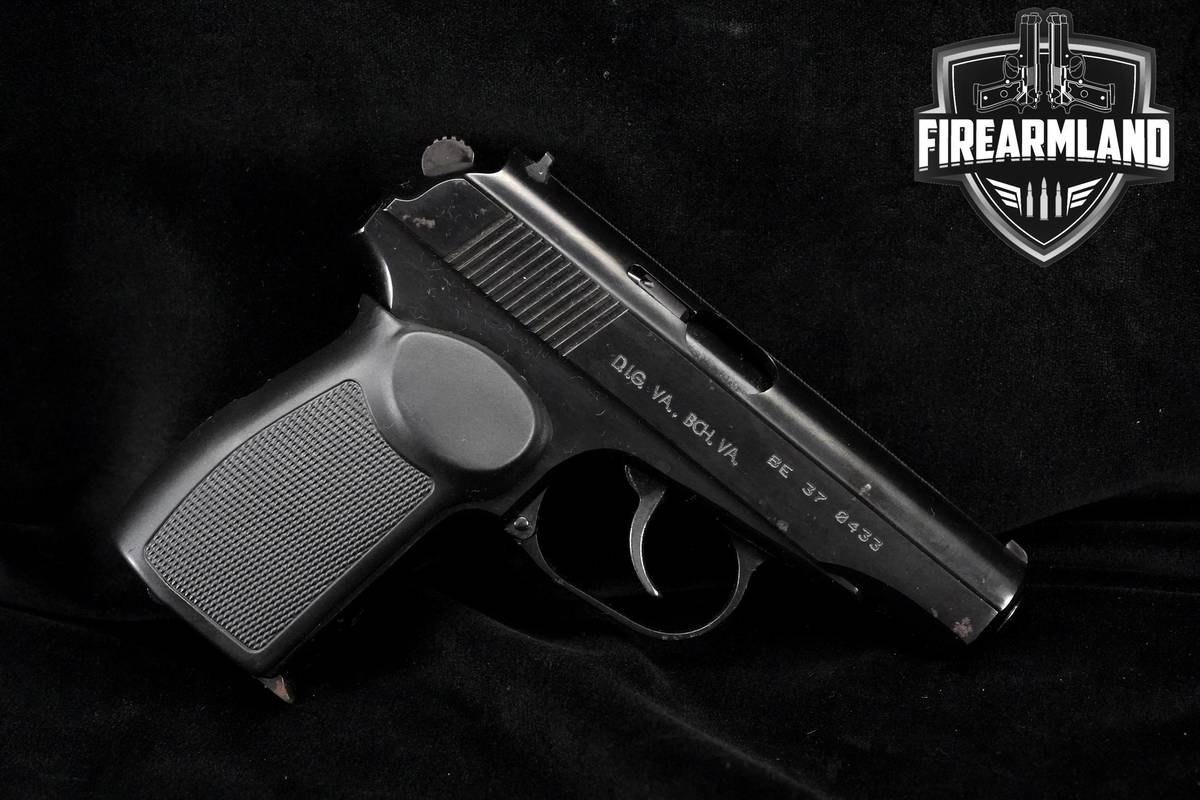 1997 Arsenal Makarov 9x18mm Makarov 3.68" Blued Arsenal +2 MAGS