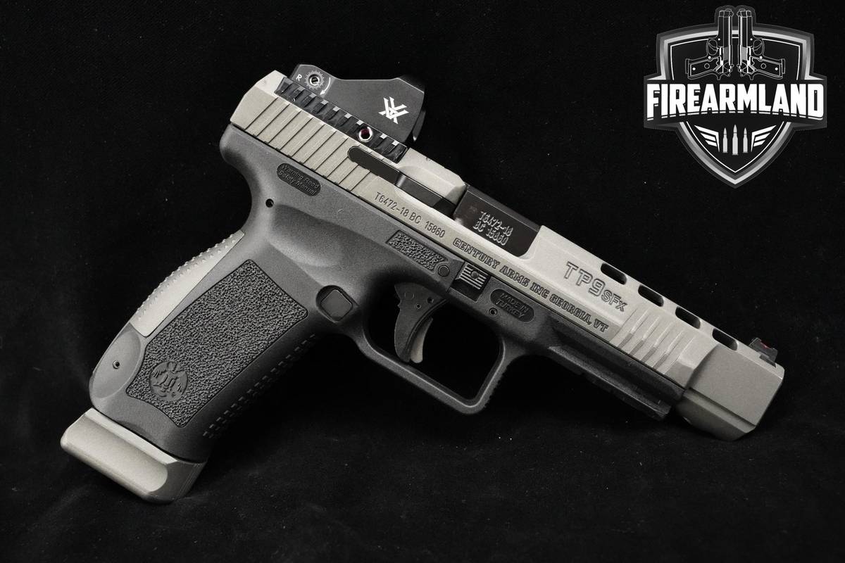 Canik TP9 SFx 9mm 5.2" CERAKOTE Canik-TP9 TP9SFX 2MAGS, ORIG CASE & HOLSTER
