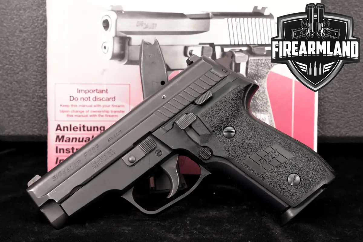 Sig Sauer P229 40 S&W 3.9" P 229 +2 MAGS & ORIG CASE