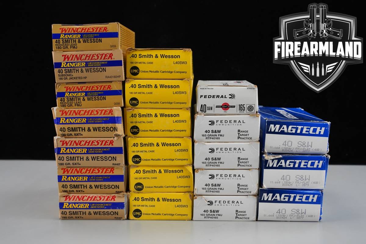1040 RDS! 40 S&W Ammo 40-S&W