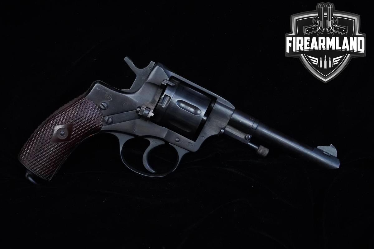 1926 Tula Model 1895 Nagant CCCP 7.62x38R 4.5" Blued Tula DA/SA