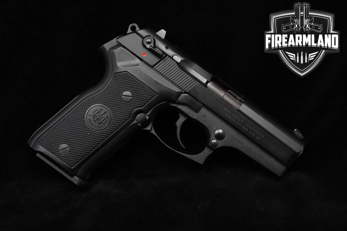 Beretta Model 8045 F Cougar 45 ACP 3.6" Beretta 8045-F +2 MAGS & ORIG CASE